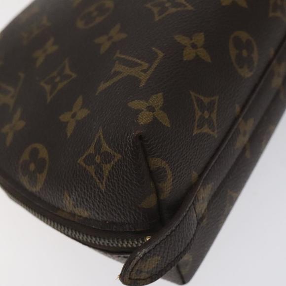 LOUIS VUITTON Monogram Trousse Demi Ronde Cosmetic Pouch M47520 LV Auth 127488 - Picture 16 of 16